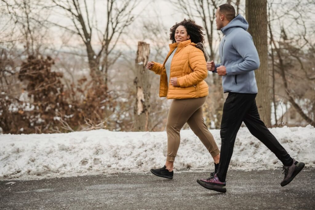 running as a couple