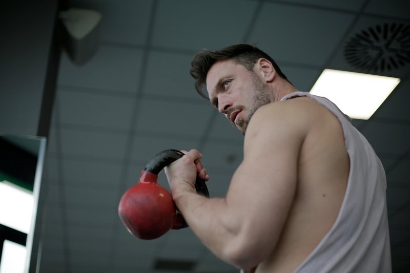 Kettlebell Swings is a good exercise to burn calories