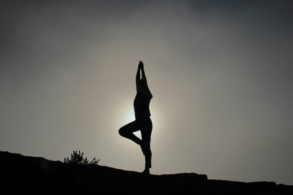 Simple Tree Pose Yoga