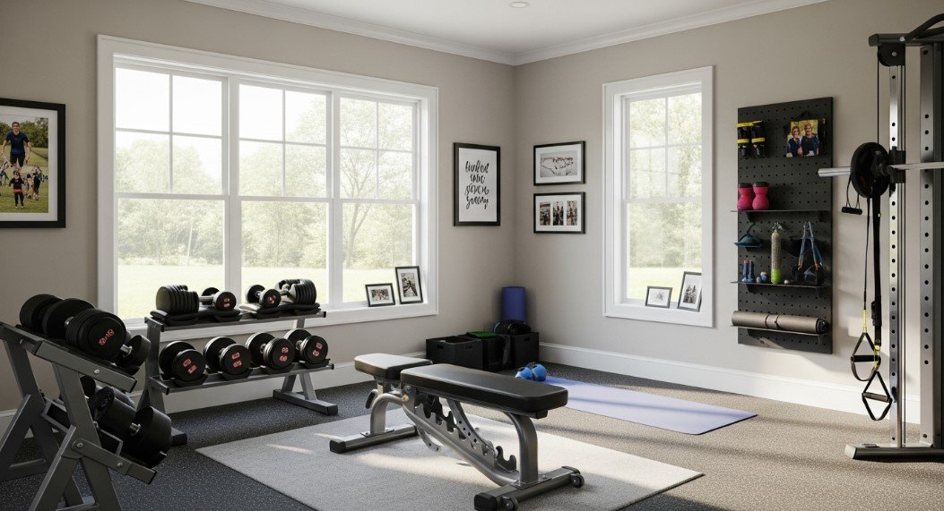 A personalized home gym environment