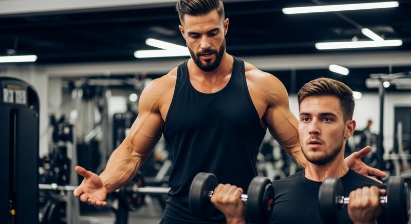 Personal trainers motivate clients