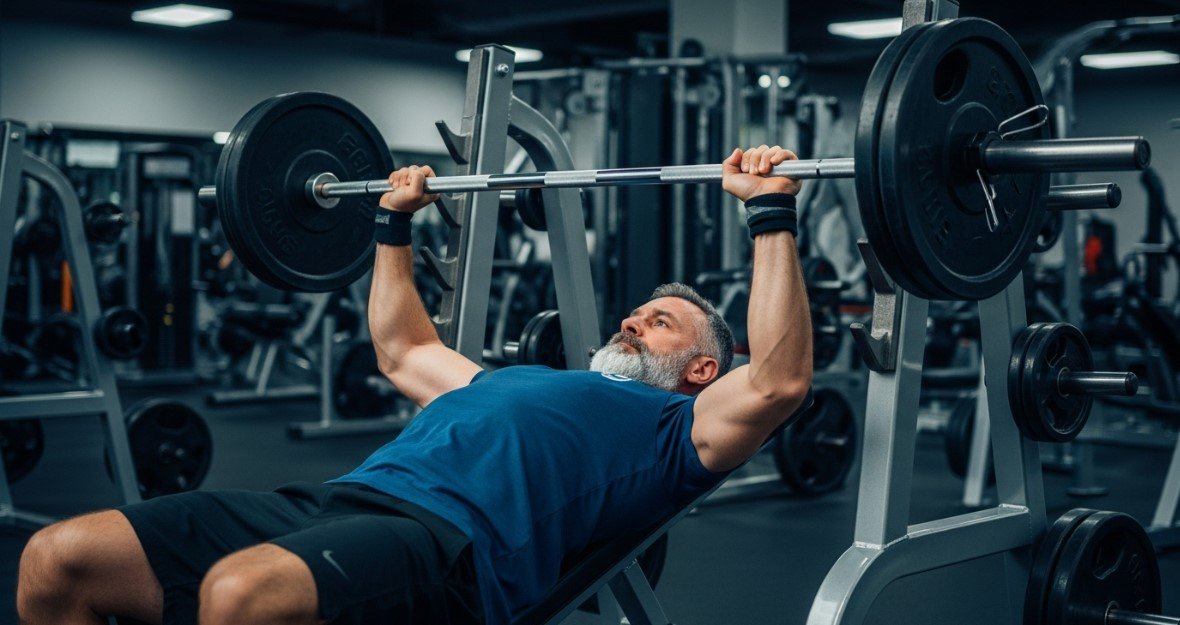 Bench press is one of the best fitness equipment for home training