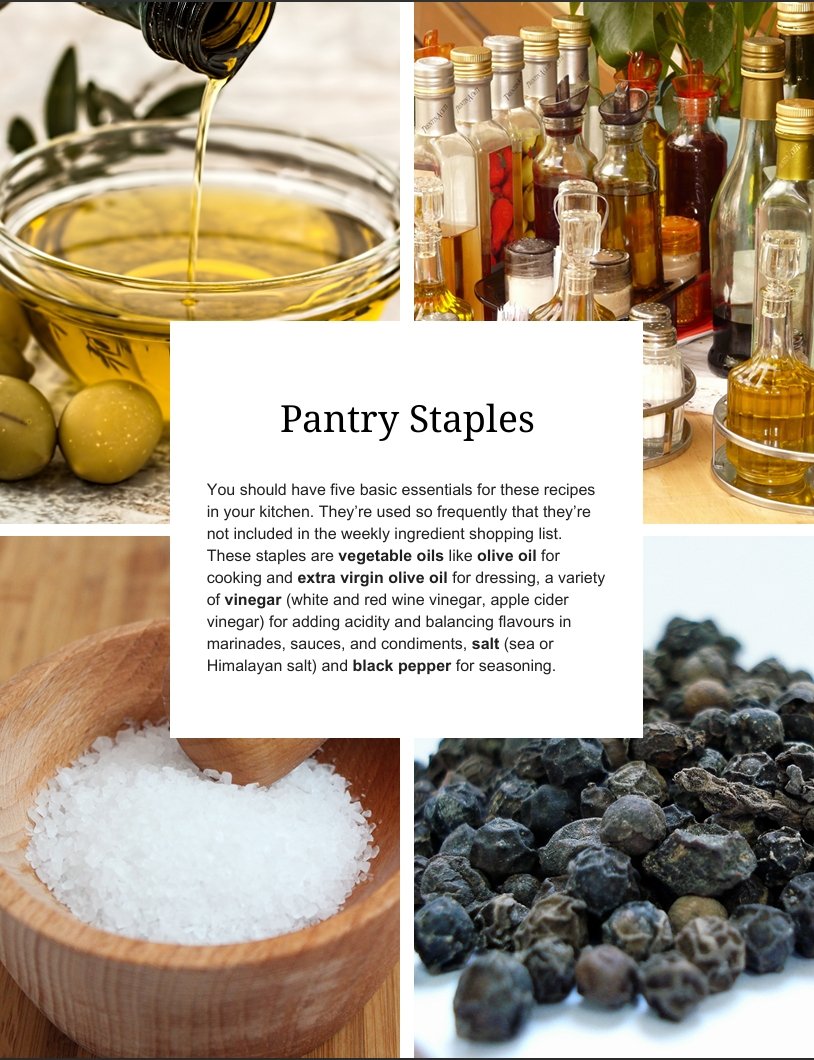 high protein recipe pack snippet