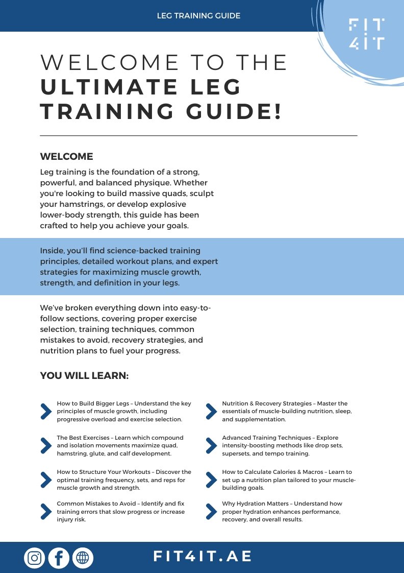ultimate leg training guide overview