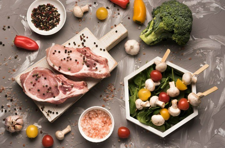 a carnivore diet meal